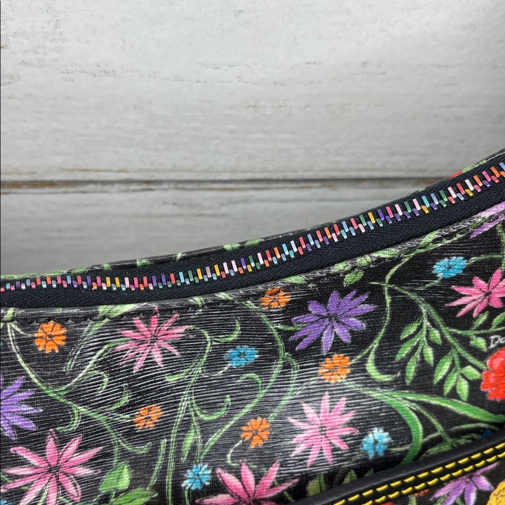 Dooney & Bourke Multicolor Floral Hobo Bag - Picture 5 of 12